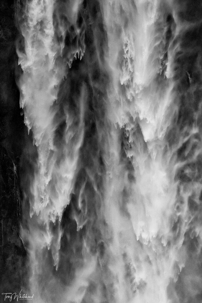 Milford Sound waterfall detail