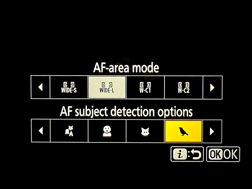 My Nikon Z8/Z9 Autofocus Settings for Bird Photography